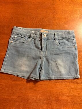 dELiA*s girl Light Blue Faded Denim Shorts